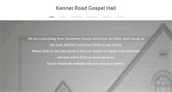 Desktop Screenshot of kennetgospelhall.org